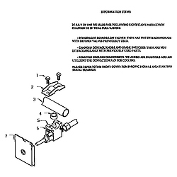 RDDS30 Range Gas control valve detail Parts diagram