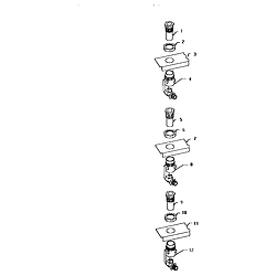 RDDS30 Range Jet holder assembly detail Parts diagram