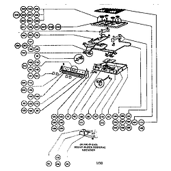 RDSS30RS Range Gas burner box assembly Parts diagram