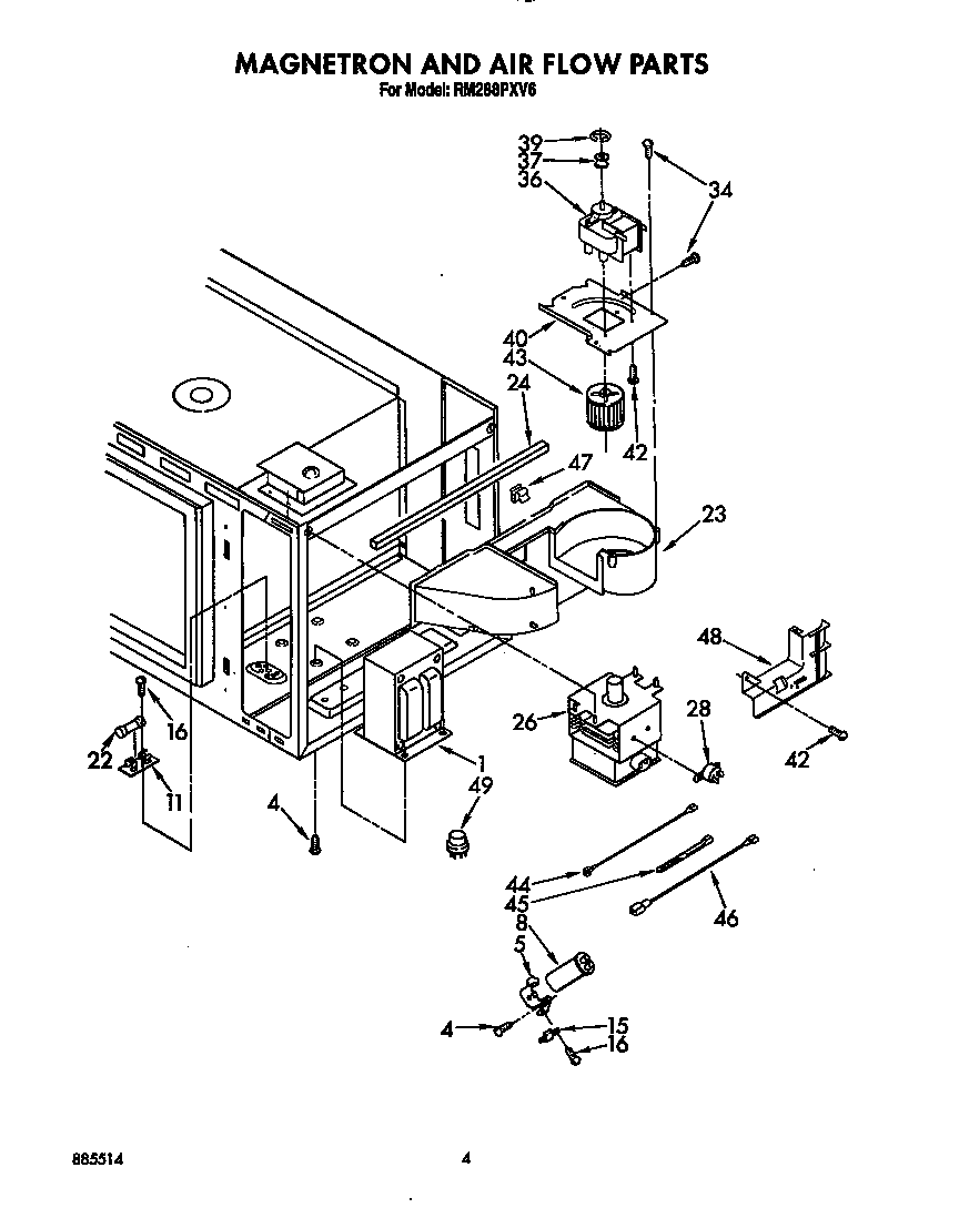 Whirlpool Microwave Wiring Diagram from www.appliancetimers.com