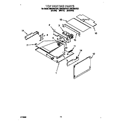 RMC305PDB1 30" Built-in Electric Combo WHIRLPOOL 30 diagram