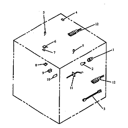 RSF3400UL Gas Range Electric components Parts diagram