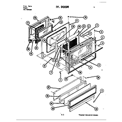 S120 Range Door (s120-c) (s120-c) Parts diagram