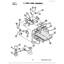 S120C Range Oven Parts diagram