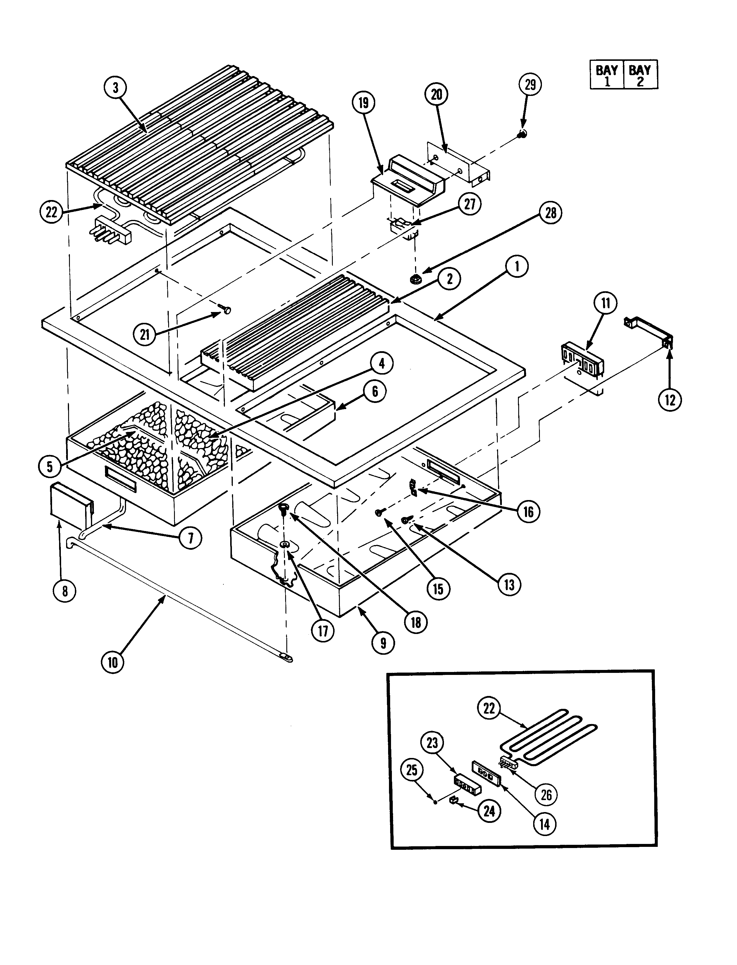 Jenn-air S136 Range Timer