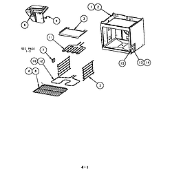 SC301 Built-In Electric Oven Oven module, non-convection 27 diagram