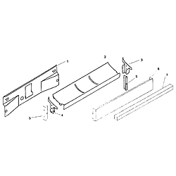 SMU7052UC14 Dishwasher Toe kick Parts diagram