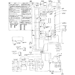 SVD48600B Gas/Electric Slide-In Range Wiring information Parts diagram