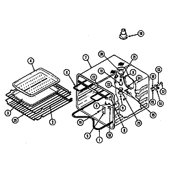 W2750W Electric Wall Oven Oven Parts diagram