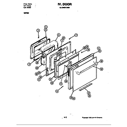 W276W Microwave Door (lower w276w) (w276w) Parts diagram