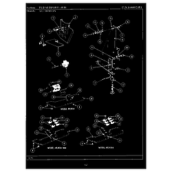 WU704 Dishwasher Tub support (right) Parts diagram