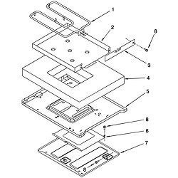 YKERC507HS4 Free Standing Electric Range Hidden bake Parts diagram