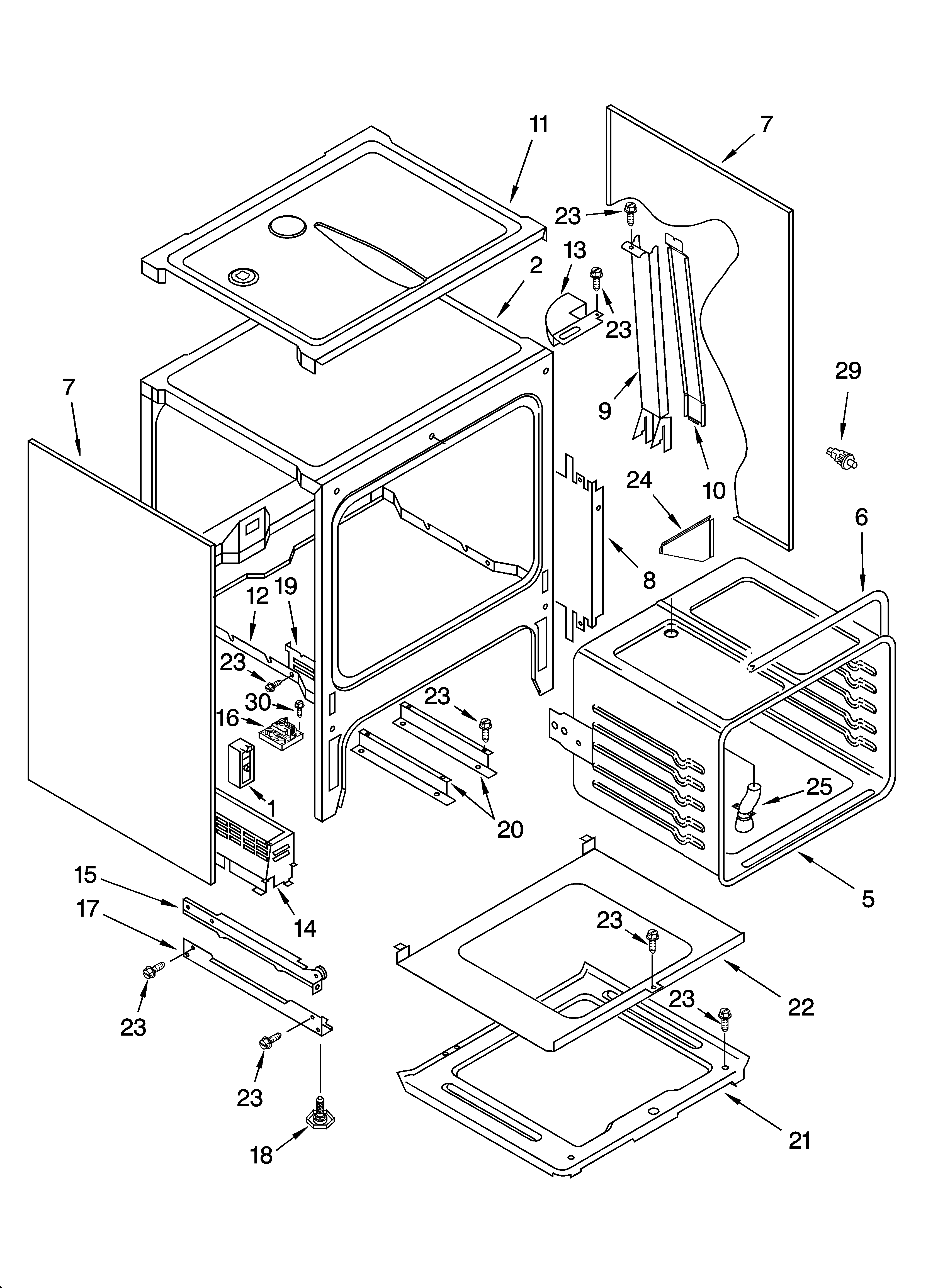 Whirlpool Electric Range Wiring Diagram - AFZALYNA